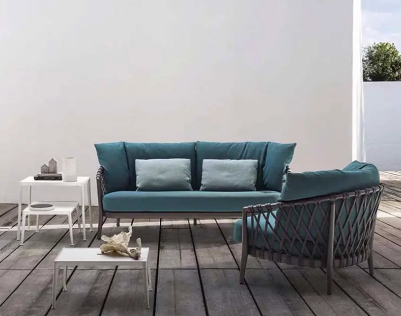 حديقة في الهواء الطلق حبل الحبل الحديثة أريكة متينة متينة