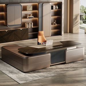 مكتب الرئيس التنفيذي الكبير الحديث والأنيق ذو الجودة العالية