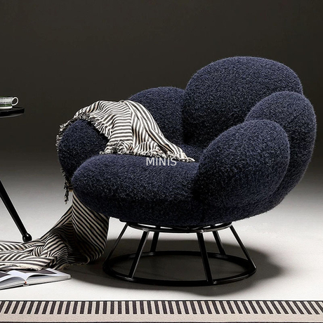 أثاث غرفة المعيشة الصينية كرسي زهرة الروتاري